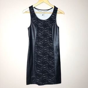 Pieces Kensie Black Lace Bodycon Mini Dress XSmall